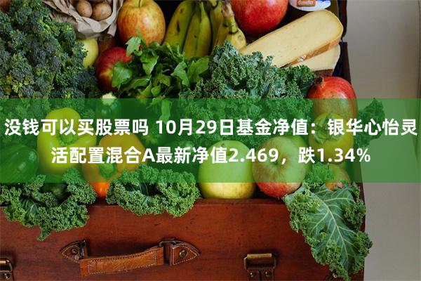 没钱可以买股票吗 10月29日基金净值：银华心怡灵活配置混合A最新净值2.469，跌1.34%