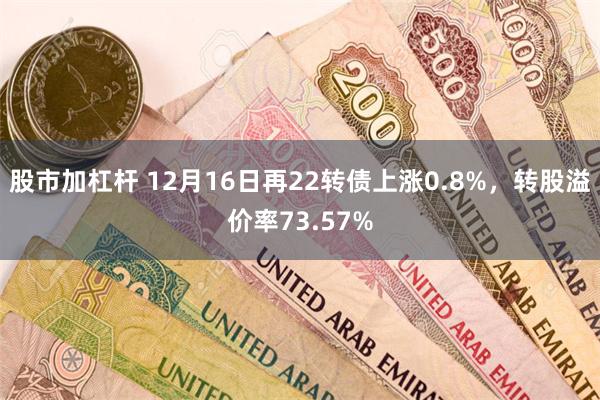 股市加杠杆 12月16日再22转债上涨0.8%，转股溢价率73.57%