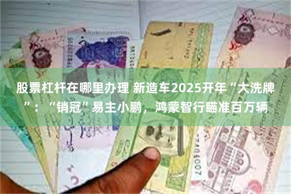 股票杠杆在哪里办理 新造车2025开年“大洗牌”：“销冠”易主小鹏，鸿蒙智行瞄准百万辆